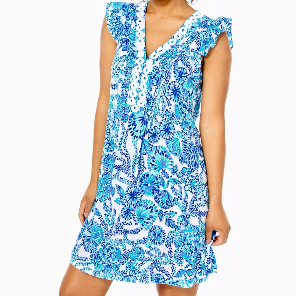 Lilly Pulitzer Vibrant Blue dress